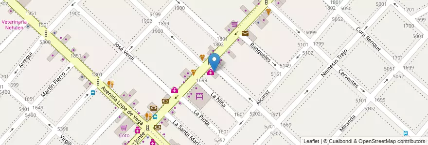 Mapa de ubicacion de Rapipago, Monte Castro en 阿根廷, Ciudad Autónoma De Buenos Aires, 布宜诺斯艾利斯, Comuna 10.
