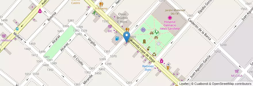 Mapa de ubicacion de RB DUE Usados, Villa Luro en آرژانتین, Ciudad Autónoma De Buenos Aires, Buenos Aires, Comuna 10.