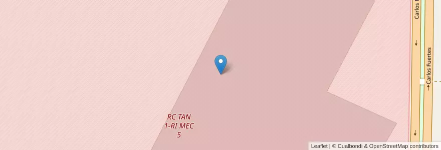 Mapa de ubicacion de RC TAN 1-RI MEC 5 en Argentinië, Entre Ríos, Departamento Villaguay, Distrito Lucas Al Sud, Villaguay.