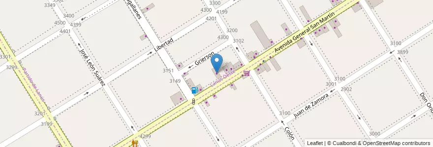 Mapa de ubicacion de Re-Lindo en Arjantin, Buenos Aires, Partido De Lanús, Lanús Oeste.