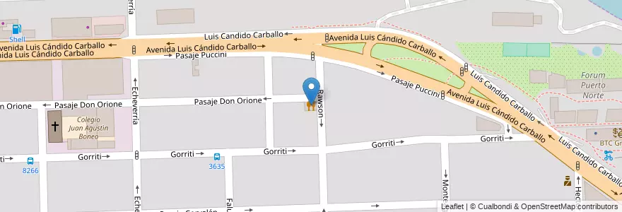 Mapa de ubicacion de Refinería en Argentinien, Santa Fe, Departamento Rosario, Municipio De Rosario, Rosario.