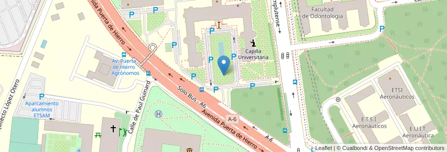 Mapa de ubicacion de Reloj de Sol en スペイン, マドリード州, Comunidad De Madrid, Área Metropolitana De Madrid Y Corredor Del Henares, Madrid.