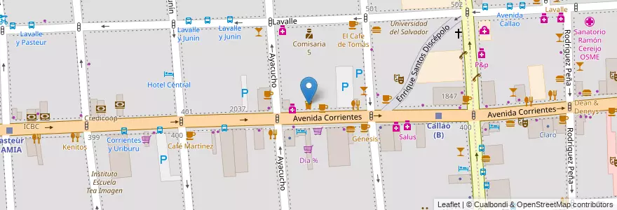 Mapa de ubicacion de Remember, Balvanera en Argentina, Ciudad Autónoma De Buenos Aires, Comuna 3, Buenos Aires.