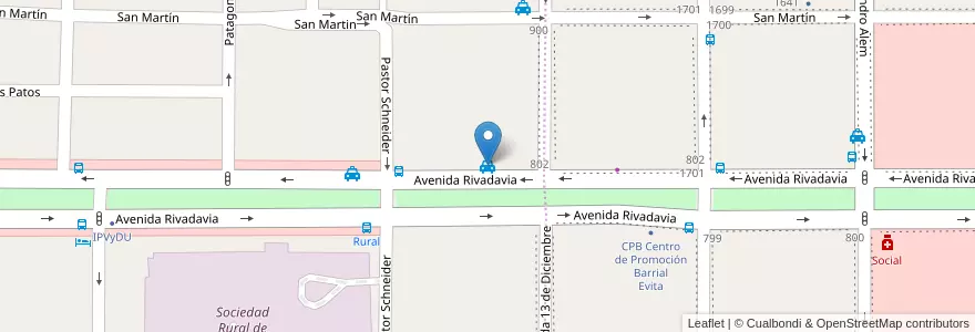 Mapa de ubicacion de Remis "Apolo" en Argentinië, Chubut, Departamento Escalante, Comodoro Rivadavia.