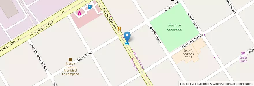 Mapa de ubicacion de Remis Cervetti en Arjantin, Buenos Aires, Partido De Esteban Echeverría, Monte Grande.