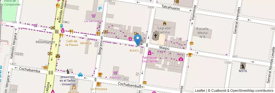 Mapa de ubicacion de Remis II en Arjantin, Buenos Aires, Partido De Lomas De Zamora, Banfield.