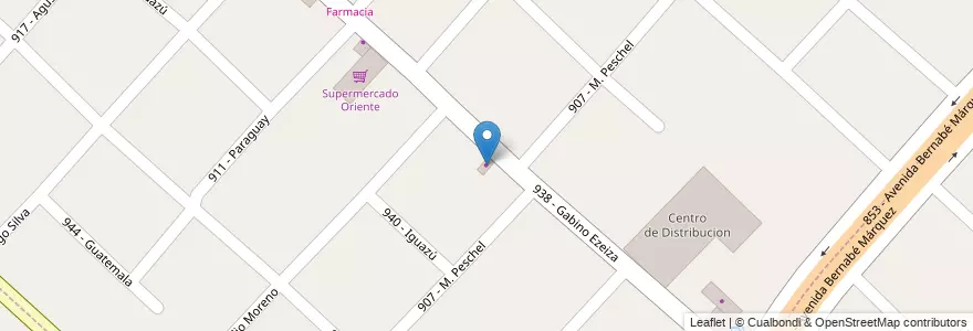 Mapa de ubicacion de Remises Lomas VIP en Arjantin, Buenos Aires, Partido De Tres De Febrero, Loma Hermosa.