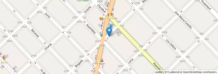 Mapa de ubicacion de Remises Tops en Arjantin, Buenos Aires, Partido De San Isidro, Boulogne Sur Mer.