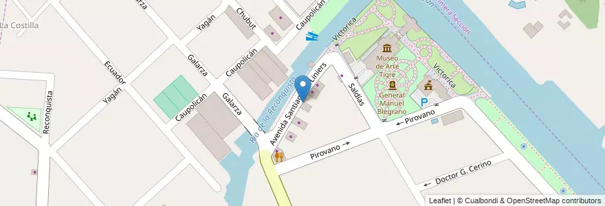 Mapa de ubicacion de Rem's en Arjantin, Buenos Aires, Partido De Tigre, Tigre.