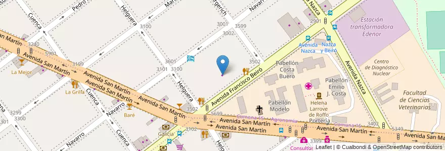 Mapa de ubicacion de Renault Pro+, Agronomia en Argentina, Autonomous City Of Buenos Aires, Autonomous City Of Buenos Aires, Comuna 11.