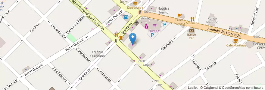 Mapa de ubicacion de Renault en Argentinië, Buenos Aires, Partido De San Fernando, Victoria.