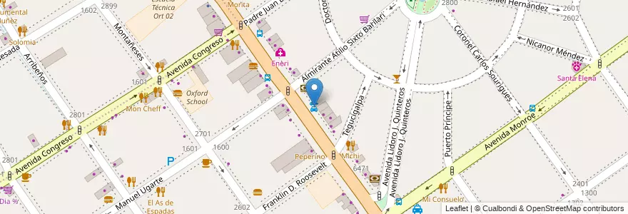 Mapa de ubicacion de Rent A Sol, Belgrano en Argentina, Ciudad Autónoma De Buenos Aires, Buenos Aires, Comuna 13.