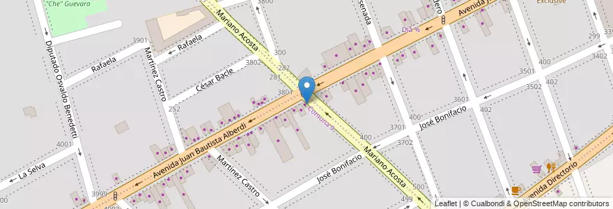 Mapa de ubicacion de Reposición, Parque Avellaneda en 阿根廷, Ciudad Autónoma De Buenos Aires, Comuna 9, 布宜诺斯艾利斯, Comuna 10.