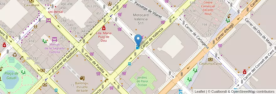 Mapa de ubicacion de Repsol en Испания, Каталония, Барселона, Барселонес, Барселона.