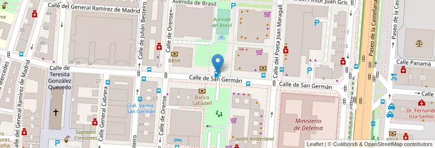 Mapa de ubicacion de Repsol en Sepanyol, Comunidad De Madrid, Comunidad De Madrid, Área Metropolitana De Madrid Y Corredor Del Henares, Madrid.