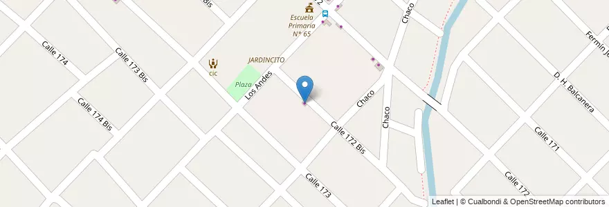 Mapa de ubicacion de Repuestos del Automotor en Arjantin, Buenos Aires, Partido De Quilmes, Bernal.