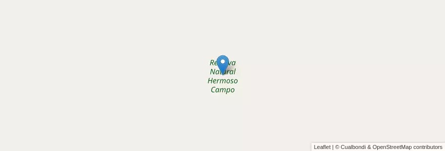 Mapa de ubicacion de Reserva Natural Hermoso Campo en الأرجنتين, Chaco, Departamento General Güemes, Municipio De Fuerte Esperanza.