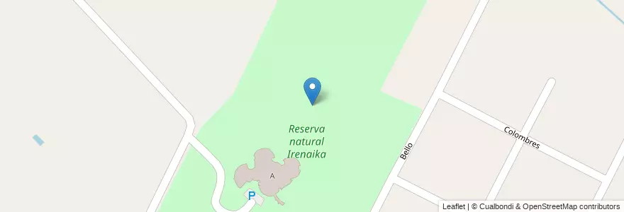 Mapa de ubicacion de Reserva natural Irenaika en Arjantin, Buenos Aires, Partido De Escobar, Ingeniero Maschwitz.