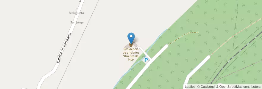 Mapa de ubicacion de Residencia de ancianos Ntra.Sra.del Pilar en スペイン, マドリード州, Comunidad De Madrid, Cuenca Del Guadarrama, Collado Mediano, Guadarrama.