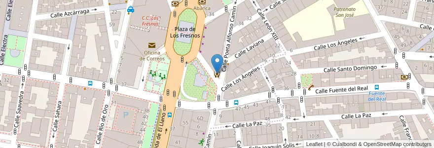 Mapa de ubicacion de Residencia Espíritu Santo en 스페인, 아스투리아스, 아스투리아스, Gijón/Xixón.