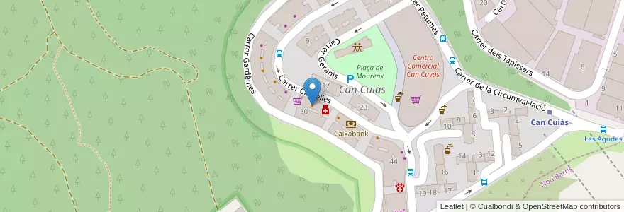 Mapa de ubicacion de Rest. Chino Pekín en Spagna, Catalunya, Barcelona, Vallès Occidental, Montcada I Reixac.