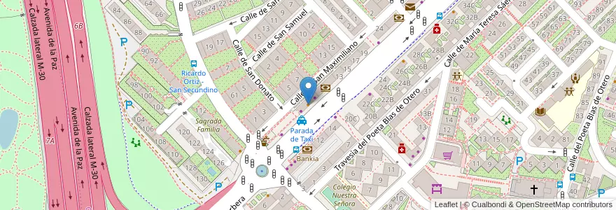 Mapa de ubicacion de Rest. Galeón en Испания, Мадрид, Мадрид, Área Metropolitana De Madrid Y Corredor Del Henares, Мадрид.