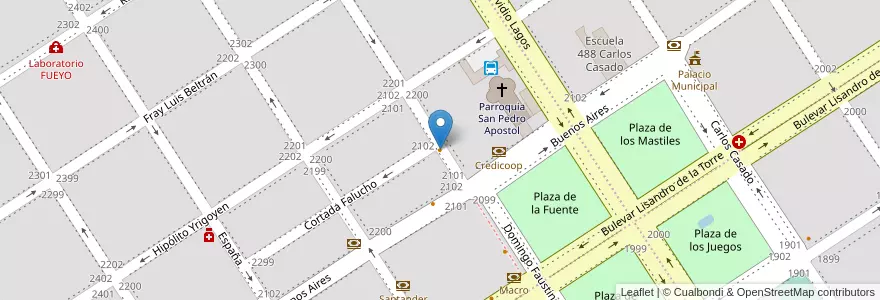 Mapa de ubicacion de Restaurant Al Gusto en Argentine, Santa Fe, Departamento Caseros, Municipio De Casilda, Casilda.
