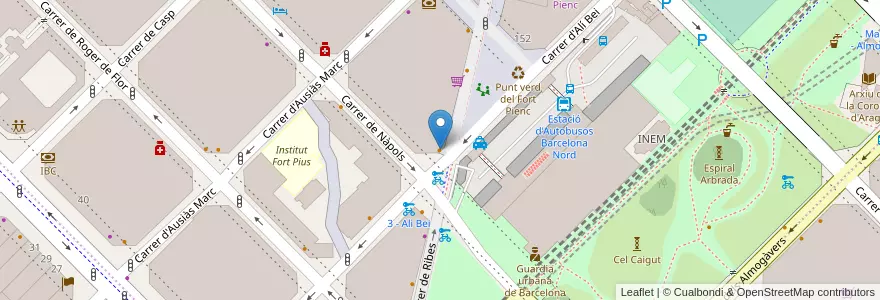 Mapa de ubicacion de Restaurant Pedro-Mari en Sepanyol, Catalunya, Barcelona, Barcelonès, Barcelona.