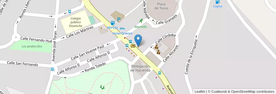Mapa de ubicacion de Restaurante-Bar Tapi & Tapea en Испания, Арагон, Теруэль, Comunidad De Teruel, Теруэль.