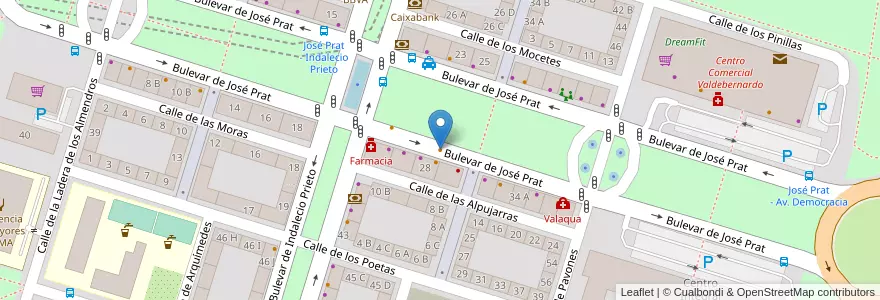 Mapa de ubicacion de Restaurante Carlos en Испания, Мадрид, Мадрид, Área Metropolitana De Madrid Y Corredor Del Henares, Мадрид.