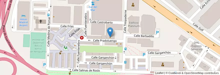 Mapa de ubicacion de Restaurante Casa Luis en Испания, Мадрид, Мадрид, Área Metropolitana De Madrid Y Corredor Del Henares, Мадрид.