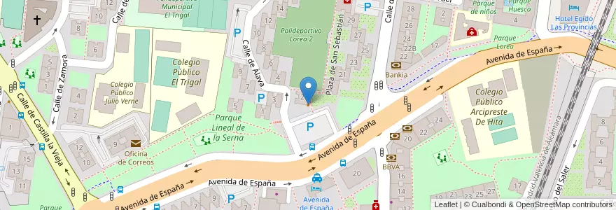 Mapa de ubicacion de Restaurante Chino El Jardín en España, Comunidad De Madrid, Comunidad De Madrid, Área Metropolitana De Madrid Y Corredor Del Henares, Fuenlabrada.