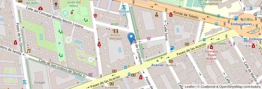 Mapa de ubicacion de Restaurante Chino Guang Dong City en 스페인, Comunidad De Madrid, Comunidad De Madrid, Área Metropolitana De Madrid Y Corredor Del Henares, 마드리드.
