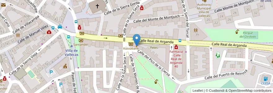 Mapa de ubicacion de Restaurante Chino Palacio en إسبانيا, منطقة مدريد, منطقة مدريد, Área Metropolitana De Madrid Y Corredor Del Henares, مدريد.