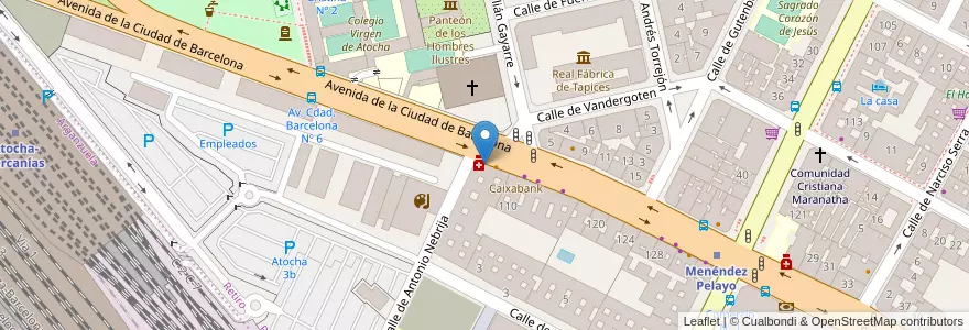 Mapa de ubicacion de Restaurante El Segoviano en Spagna, Comunidad De Madrid, Comunidad De Madrid, Área Metropolitana De Madrid Y Corredor Del Henares, Madrid.