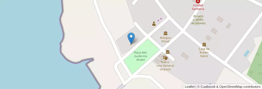 Mapa de ubicacion de Restaurante "Fragata Hércules" en Arjantin, Buenos Aires, Partido De La Plata.