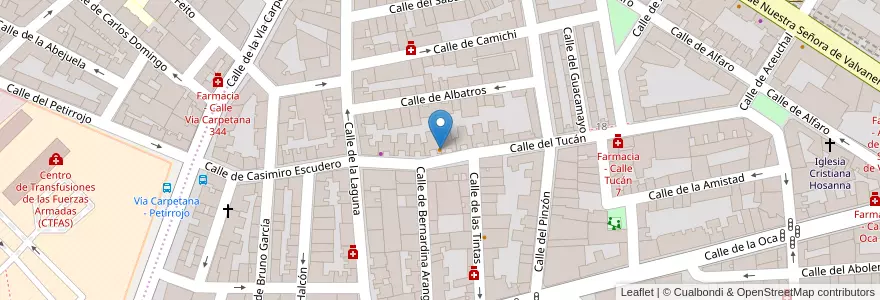 Mapa de ubicacion de Restaurante Hermanos Méndez en إسبانيا, منطقة مدريد, منطقة مدريد, Área Metropolitana De Madrid Y Corredor Del Henares, مدريد.