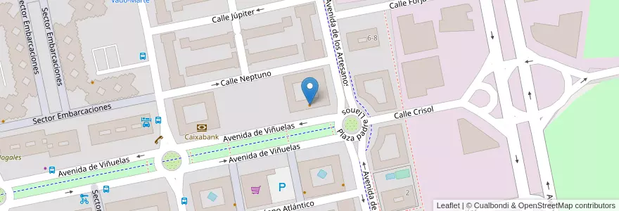 Mapa de ubicacion de Restaurante Jardín de Bambú en إسبانيا, منطقة مدريد, منطقة مدريد, Área Metropolitana De Madrid Y Corredor Del Henares, Tres Cantos.