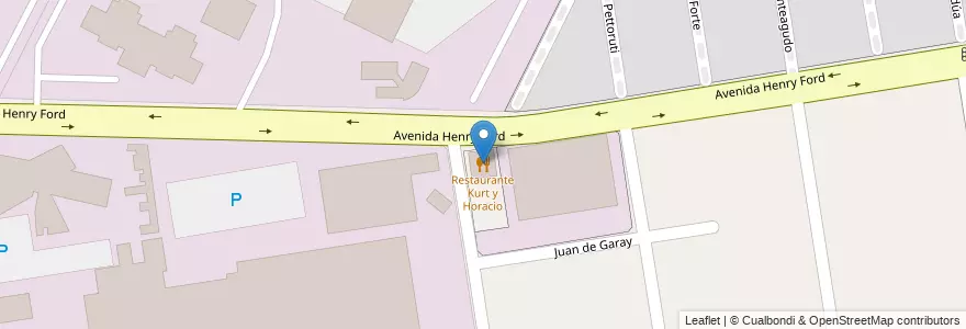 Mapa de ubicacion de Restaurante Kurt y Horacio en Arjantin, Buenos Aires, Partido De Tigre, Ricardo Rojas.