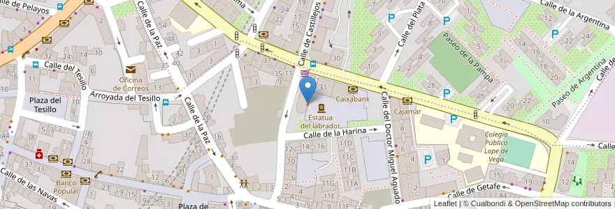 Mapa de ubicacion de Restaurante La Corte en Sepanyol, Comunidad De Madrid, Comunidad De Madrid, Área Metropolitana De Madrid Y Corredor Del Henares, Fuenlabrada.