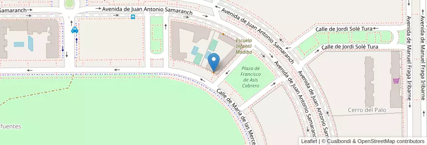 Mapa de ubicacion de Restaurante Lacum en Испания, Мадрид, Мадрид, Área Metropolitana De Madrid Y Corredor Del Henares, Мадрид.