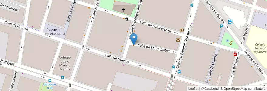 Mapa de ubicacion de Restaurante Orpas en إسبانيا, لا ريوخا, لا ريوخا, لوغرونيو.
