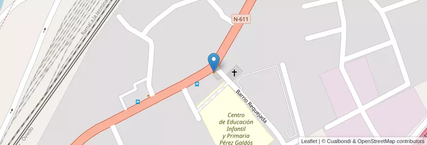 Mapa de ubicacion de Restaurante Palacios en スペイン, カンタブリア州, カンタブリア州, Besaya, Polanco.
