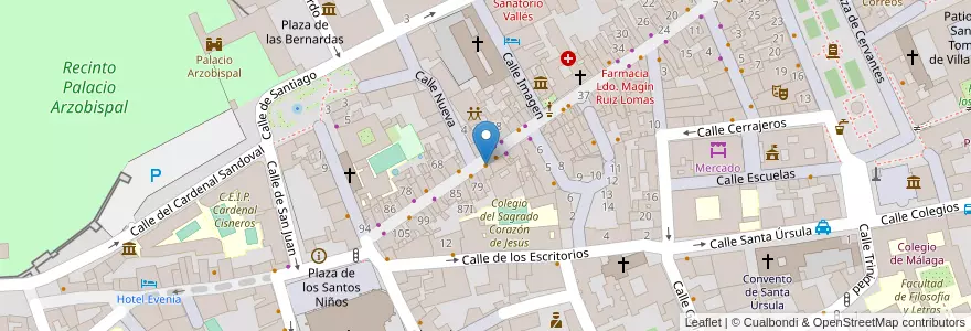 Mapa de ubicacion de Restaurante Panam en إسبانيا, منطقة مدريد, منطقة مدريد, Área Metropolitana De Madrid Y Corredor Del Henares, القلعة الحجارة.