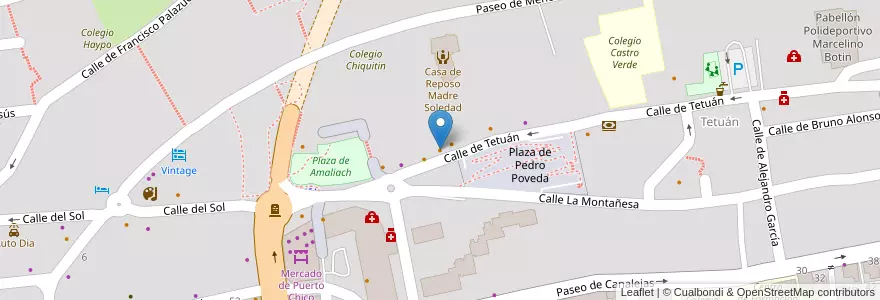 Mapa de ubicacion de Restaurante Puerta 23 en Испания, Кантабрия, Кантабрия, Santander, Santander.