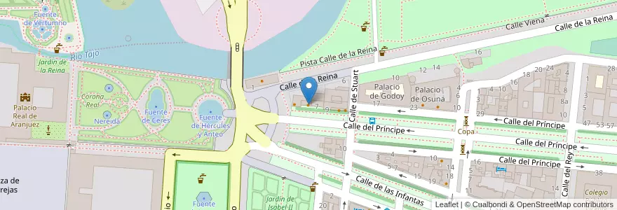 Mapa de ubicacion de Restaurante Quid en 西班牙, Comunidad De Madrid, Comunidad De Madrid, Las Vegas, Aranjuez.