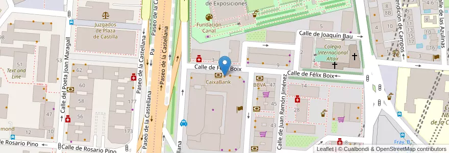 Mapa de ubicacion de Restaurante Rast en スペイン, マドリード州, Comunidad De Madrid, Área Metropolitana De Madrid Y Corredor Del Henares, Madrid.