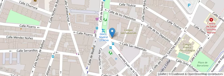 Mapa de ubicacion de Restaurante Superbestia en スペイン, マドリード州, Comunidad De Madrid, Área Metropolitana De Madrid Y Corredor Del Henares, Getafe.