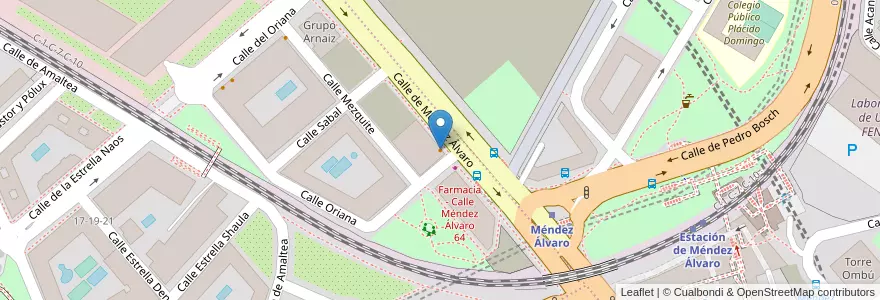 Mapa de ubicacion de Restaurante Sur en Spanien, Autonome Gemeinschaft Madrid, Autonome Gemeinschaft Madrid, Área Metropolitana De Madrid Y Corredor Del Henares, Madrid.