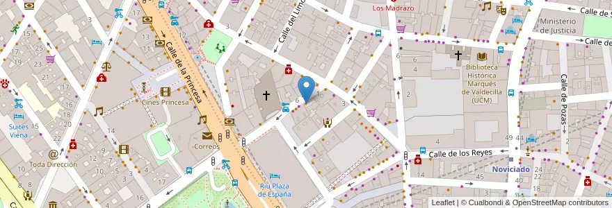 Mapa de ubicacion de Restaurante Xiaonzei en Espanha, Comunidade De Madrid, Comunidade De Madrid, Área Metropolitana De Madrid Y Corredor Del Henares, Madrid.